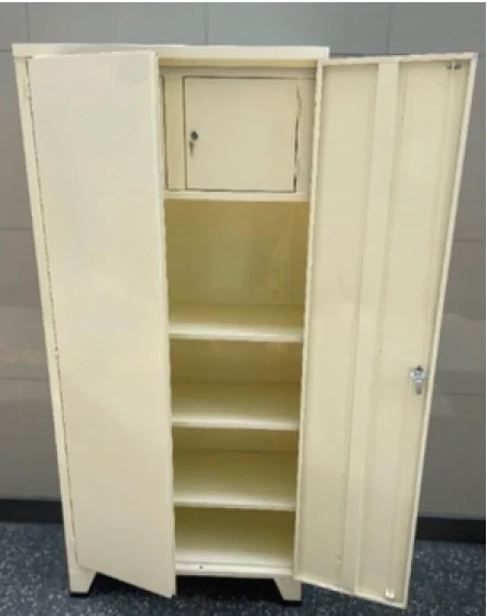 Armario Metálico de 2 Puertas BAMZE UK ESTÁNDAR
