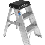 Escalera de Aluminio de 3 Pasos BAMZE UK ESTÁNDAR