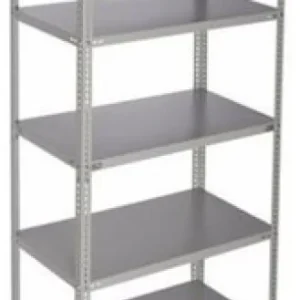 ESTANTERIA DE ACERO INOXIDABLE DE 01 CUERPO 05 DIVISIONES