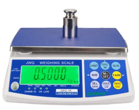 BALANZA DE MESA DE 20 KILOS JADEVER JWQ-30K