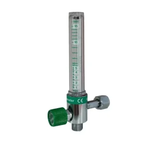 FLUJÓMETRO CON HUMIDIFICADOR PARA RED DE OXÍGENO