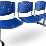 BUTACA METÁLICA DE 3 CUERPOS BAMZE UK ESTÁNDAR
