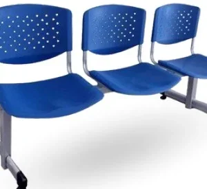 BUTACA METÁLICA DE 3 CUERPOS