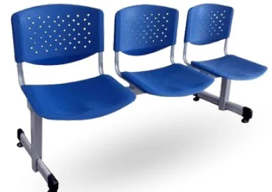 BUTACA METÁLICA DE 3 CUERPOS BAMZE UK ESTÁNDAR