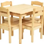 SILLA DE MADERA PARA NIÑOS BAMZE UK ESTÁNDAR