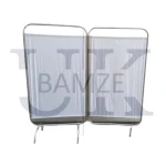 BIOMBO DE ACERO INOXIDABLE DE 2 CUERPOS BAMZE UK ESTANDAR
