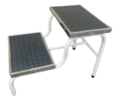 ESCALINATA METÁLICA 2 PELDAÑOS BAMZE UK ESTANDAR