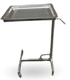 MESA DE ACERO INOXIDABLE TIPO MAYO