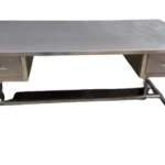 MESA DE TRABAJO DE ACERO INOXIDABLE DE 140 X 70 CM BAMZE UK ESTANDAR